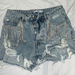 ADIKA diamond shorts